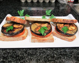 Foto del paso 4 de la receta: Pan Rustik Bakery de semillas con tomate y berenjena al ajo