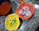 A picture of step 2 of Egusi soup.