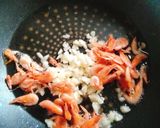 蒜香甜蝦鯖魚偽義大利麵的食譜步驟3照片