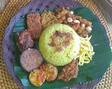 Foto langkah ke 5 dari resep Nasi Kuning versi Kukus.