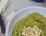 Foto langkah ke 2 dari resep Soft Cookies Matcha Milky.