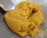 A picture of step 4 of Mohanthal (Besan Burfi).