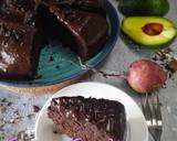 Kek Coklat Keledek Ungu