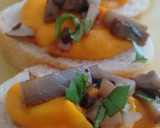 Foto del paso 4 de la receta: Tapas con mayonesa de zanahoria enriquecida con Agua de Mar