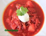 Foto langkah ke 17 dari resep Russian Borscht (Beet & Beef Soup).
