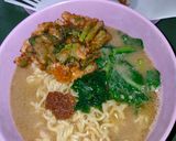Foto langkah ke 10 dari resep Resep Tori Paitan (Ramen Jepang dengan Kaldu Ayam).