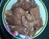 A picture of step 1 of Chicken Liver Pâté.