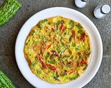 Foto langkah ke 8 dari resep Telur Dadar Pare Khas Pontianak.