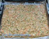 Sonkás-sajtos cukkinitekercs recept fázis 2 fotója
