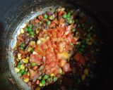 A picture of step 7 of Brown rice tawa pulav.