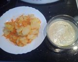 Foto del paso 5 de la receta Ensalada de patata y zanahoria con salsa de nueces