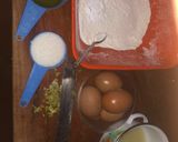 A picture of step 1 of Lemon cake🍋.