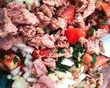 Foto del paso 2 de la receta: Ensalada de fideos y lomito de atún