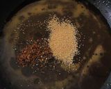 A picture of step 3 of Dryfruit coconut paak(wadi).