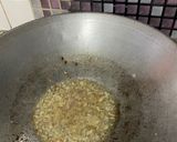 A picture of step 1 of Malay Style Fried rice.