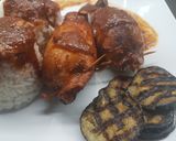 Foto del paso 13 de la receta: Calamares rellenos con timbal de arroz