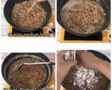 A picture of step 2 of Thai Street Food • Fried Shredded Pork with Crispy Shallot •Thai Street Vendor food | ThaiChef Food.