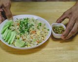 รูปขั้นตอนการทำที่ 21 ของ ข้าวผัดไข่ เม็ดร่วนสวย ไม่มัน ไม่เลี่ยน อร่อยถูกปากคนในครอบครัว