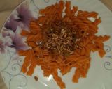 A picture of step 2 of Red Lentil Fussili with Veggie Sauce and Sunflower Seeds (Vegan).