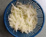 Foto langkah ke 1 dari resep Lontong Lodeh Labu Siam Wortel dan Tempe.