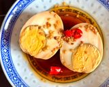 Hình bước làm 4 của món 💚 Trứng Ngâm Nước Tương & Sốt Ớt Gochujang