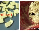 A picture of step 3 of Roti Boy or Mexican bun (Uniquely Malaysian).