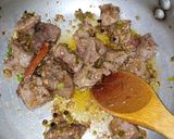 A picture of step 8 of Masala Pulao.