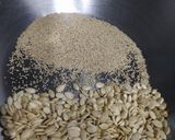 A picture of step 3 of Dry fruits laddu.