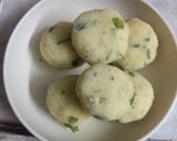 A picture of step 4 of Ragda pattice.