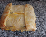 Foto del paso 6 de la receta: Hojaldre sin gluten con morcilla de arroz y huevas a la plancha