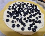 عکس مرحله 10 از دستور گلت چیز کیک بلوبری💙 Blueberry Cheesecake Galette