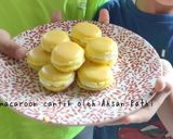 Foto langkah ke 8 dari resep Macaroon Cantik Oleh Ahsan Fathi (10 thn dan 8 thn).
