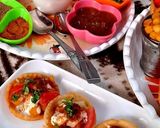 A picture of step 7 of Katturi chaat.