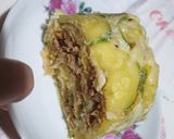 Une image de l'étape 8 de Roulé de courgette à la viande hachée et au fromage.