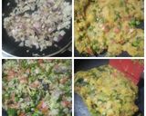 A picture of step 3 of Vegetable stuffed Idli Pakoda.
