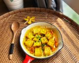 Hình bước làm 2 của món Đậu Phụ Kho Nghệ Chay