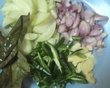 Foto langkah ke 1 dari resep Cumi asin cabe ijo.