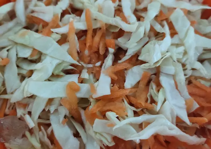 Langkah-langkah untuk membuat Resep Salad Hokben ala Rumahan