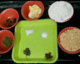 A picture of step 1 of Oats masala khara cookies.