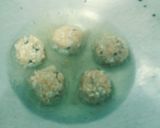 Foto langkah ke 5 dari resep Sate Bola Bola Pisang Coklat Crispy..