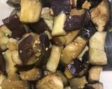 Stir-fried eggplant with chicken (a twist on P.F. Changs stir-fried spicy eggplant recipe) recipe step 1 photo