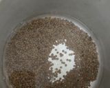 A picture of step 1 of Whole masoor dal.