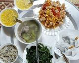Hình bước làm 6 của món Giò xào ngô ngọt