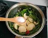 Foto langkah ke 7 dari resep Cah Kangkung Tofu.