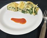 স্পিনাচ অমলেট (Spinach Omlete recipe in bengali) রেসিপি ধাপ - 5 ছবি
