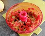 Une image de l'étape 1 de Bowlcake poivrons chèvre.