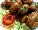 A picture of step 5 of Gola kabab.