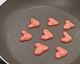 Heart Pancakes ❤️ langkah memasak 4 foto