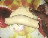 A picture of step 2 of My simple fish roll🥐🥟.