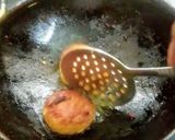 A picture of step 1 of Kofta Biryani.